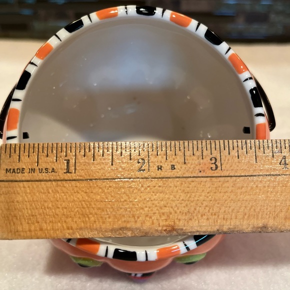 Hallmark Pumpkin Candy Dish w/ Handle - Picture 7 of 9